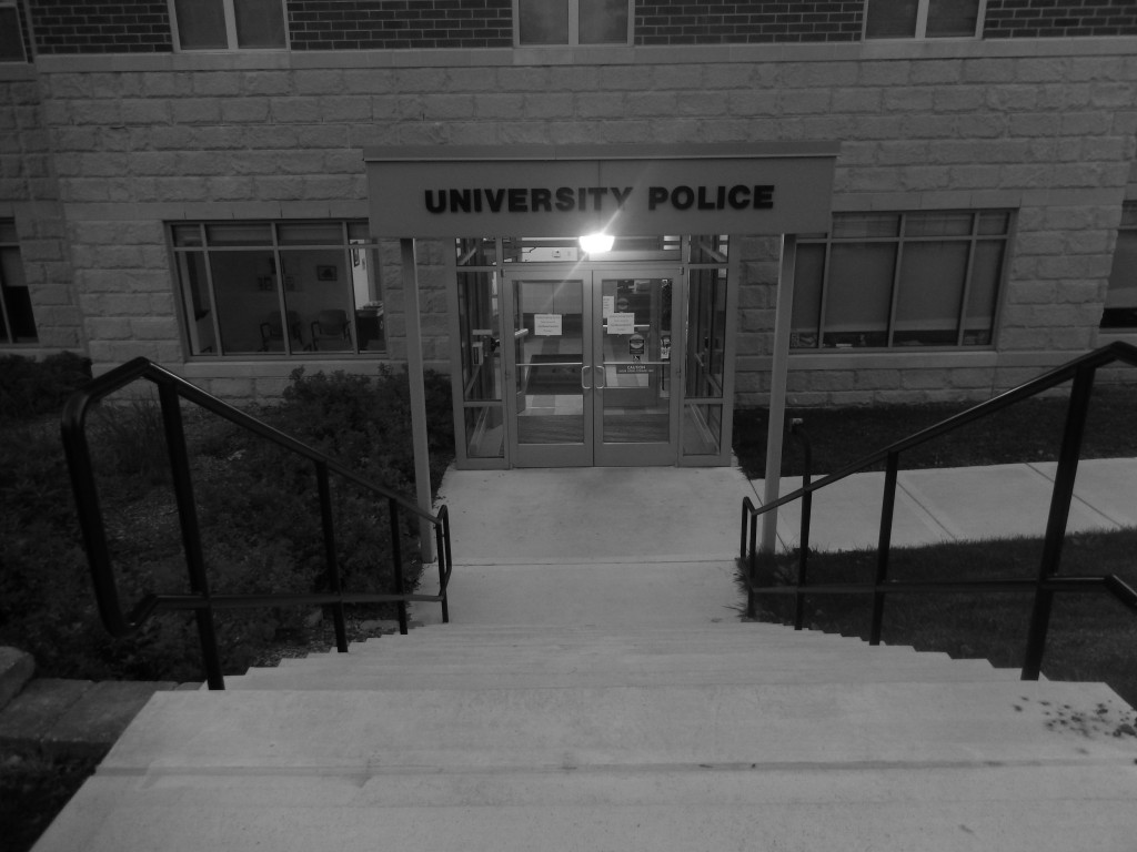 The ESU police station is part of the Hemlock Suites. Photo Credit / Jamie Reese