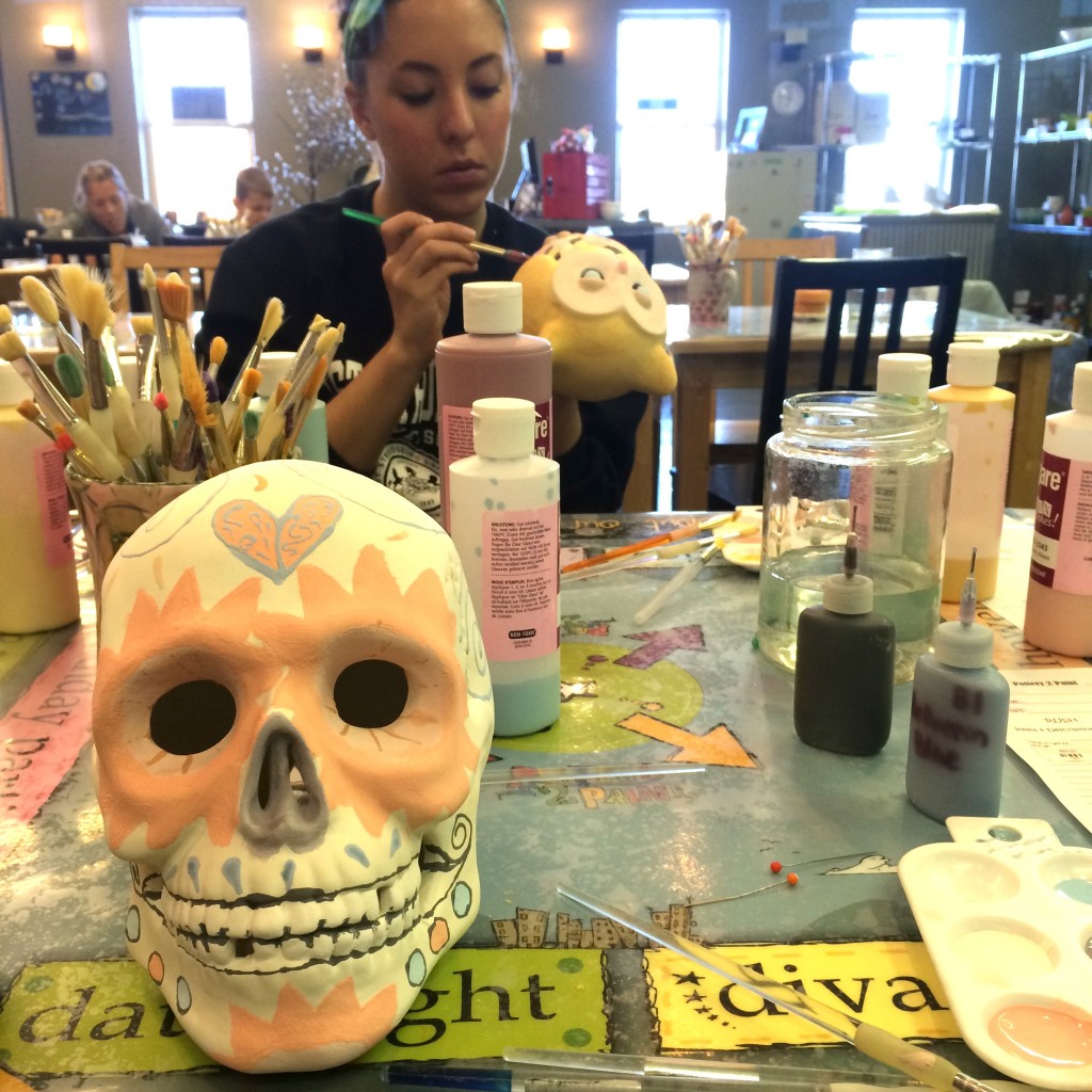 ESU senior Audra Organetti knows that spring break is the perfect time to get crafty. Photo Courtesy of Audra Organetti