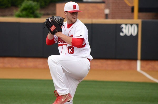 Senior Ryan Lubreski is 2-0 with a 5.54 ERA in 3 starts this season for the Warriors. Picture courtesy of ESUWarriors.com