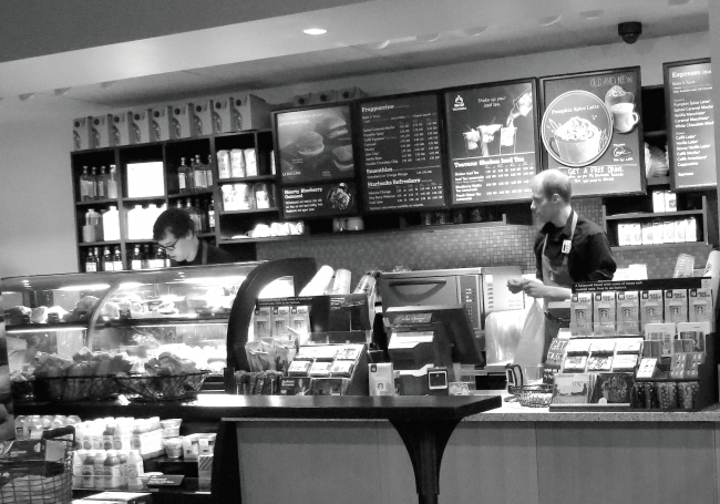 Starbucks is located on Main Street in Stroudsburg. Photo Credit / Rebecca Jasulevicz