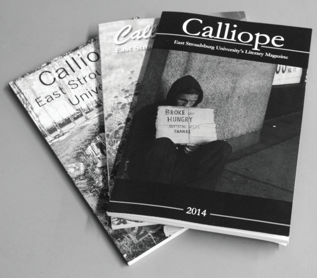 “Calliope,” ESU’s literary magazine. Photo Credit / Jamie Reese