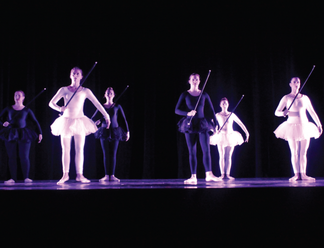 University Dance Company performing “A Game of Chess” at their fall showcase last year. Photo Credit / Jamie Reese