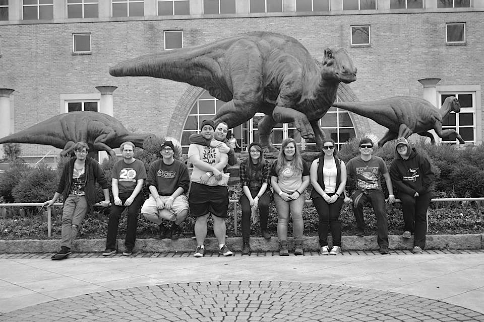 Marine Science Club and Biology Club members in front of the Zoo Atlanta. Photo Courtesy / Rebecca Carroll
