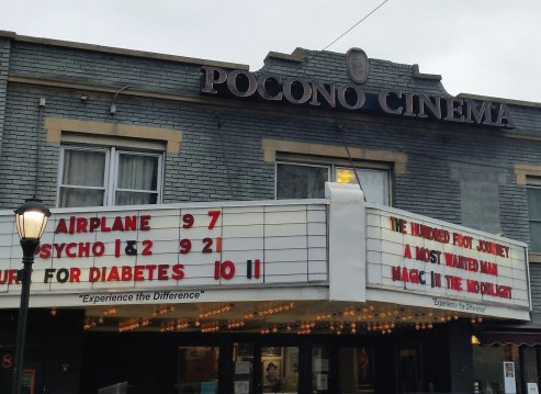 The Pocono Community Theater is located on Courtland Street. Photo Credit / Amanda Schreck