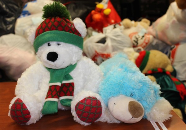 These teddy bears are just some of the many that will find homes this holiday. Photo Credit / Kathleen Kraemer