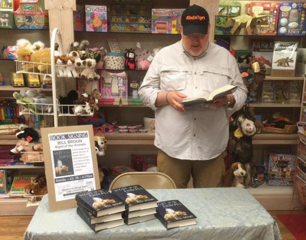 Broun held a book signing at the Moravian Book Store in July. Photo Credit / Rebecca Rue