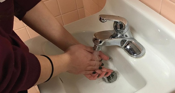 Get in the habit of washing your hands frequently to avoid these germs in the cold weather months. Photo Courtesy / Peggy Diaco