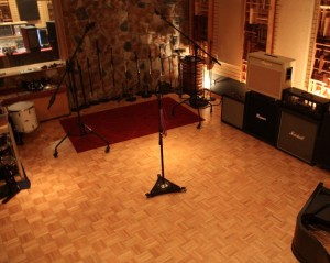 Studio B is where larger groups and bands record. Photo Credit / Soundmine Recording Studio