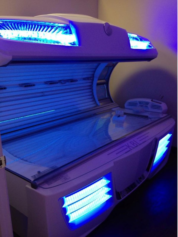 Today's new tanning beds. Do you have a membership? Photo Credit / Ashley Lynn