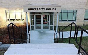 The University Police Office. Photo Credit / Mitch Williams