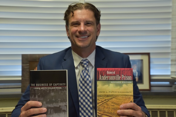 Dr. Gray is a nationally-recognized expert on Civil War prisons. Photo Credit / Ronald Hanaki