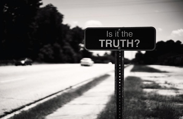 Photo Courtesy / Flickr People often question if something is the truth or a white lie.