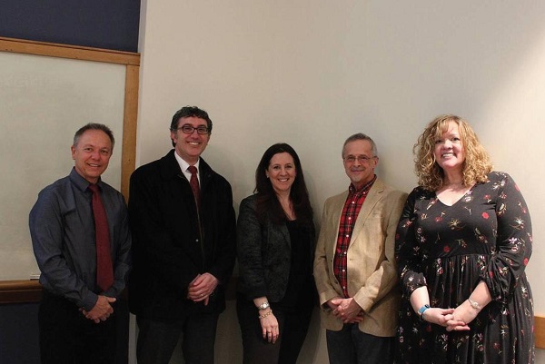 Photo Credit / Laura Null ESU professors involved in new communications program.
