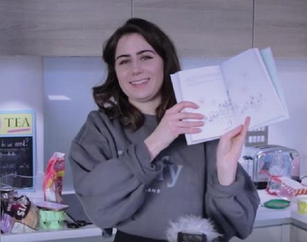 Still Image via doddleoddle on YouTube Dodie Clark’s book is bountiful with struggles and relatable topics.