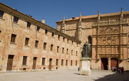 Photo of University of Salamanca courtesy of gettyimages