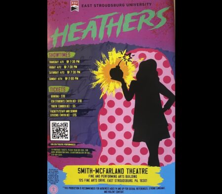 Ad poster of "Heathers: The Musical"