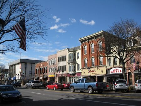 Picture of Stroudsburg's main street