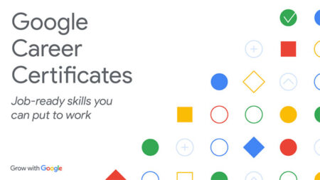 Picture of ad for google career certificate